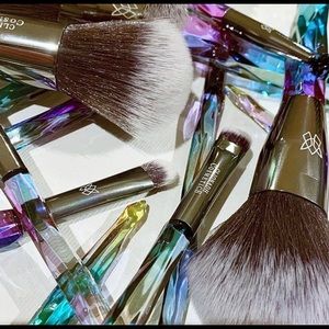 5 Set Stained Glass Makeup Brushes